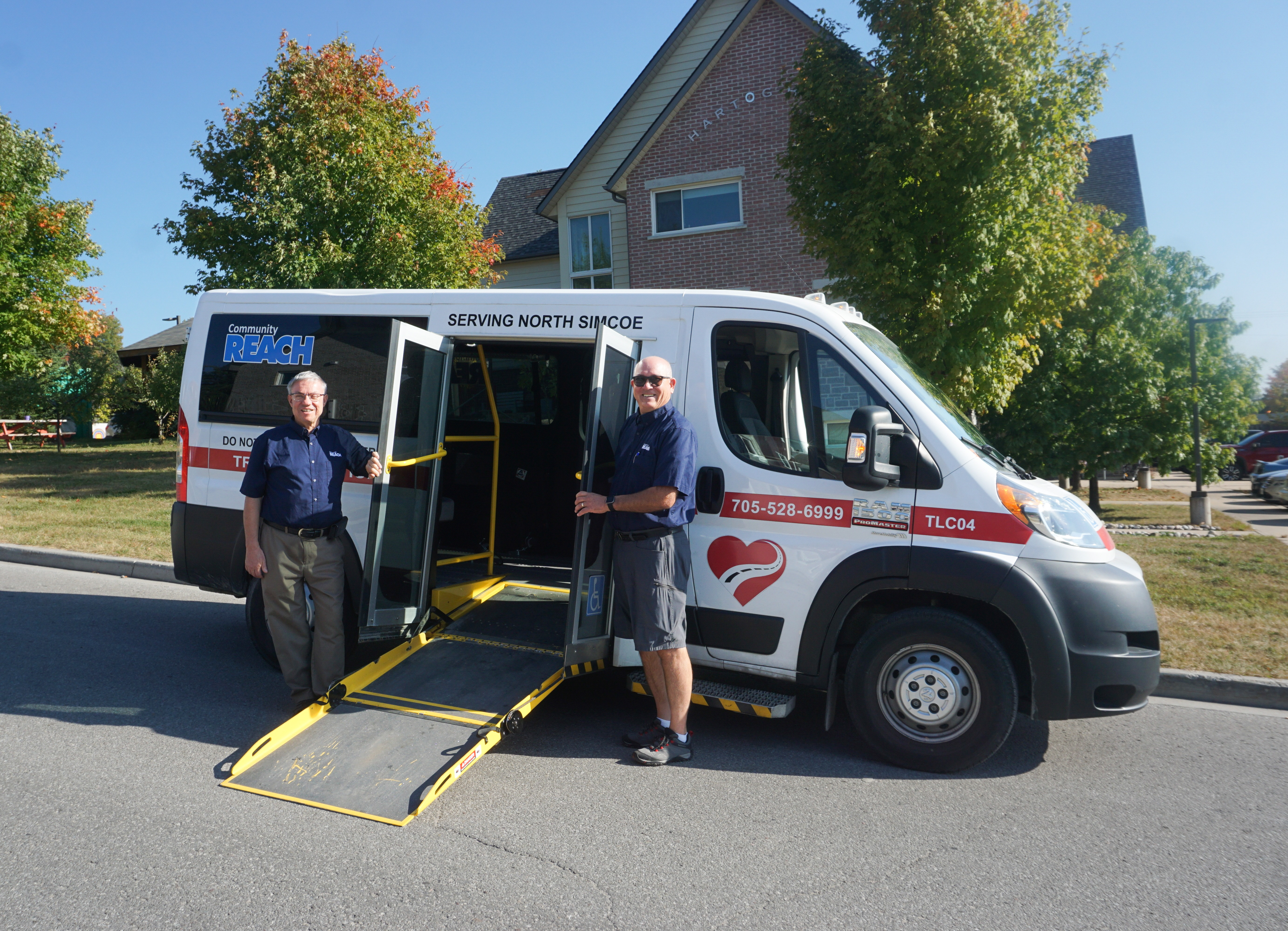 COMMUNITY REACH GETS NEW ACCESSIBLE VAN